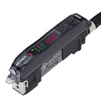 FS-N15CN - Amplificateur pour fibre optique, type à connecteur M8, NPN