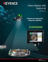 IV2 Series Vision Sensor with Built-in AI Catalogue