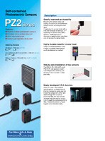PZ2 Series Built-in amplifier photoelectric sensors Catalogue
