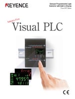 Visual KV Series Compact Programmable Logic Controller with Built-in Display Catalogue