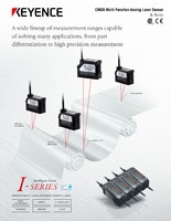 IL Series CMOS Multi-Function Analogue Laser Sensor Catalogue