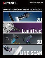 XG/CV-X Series Machine Vision System Lineup Catalogue