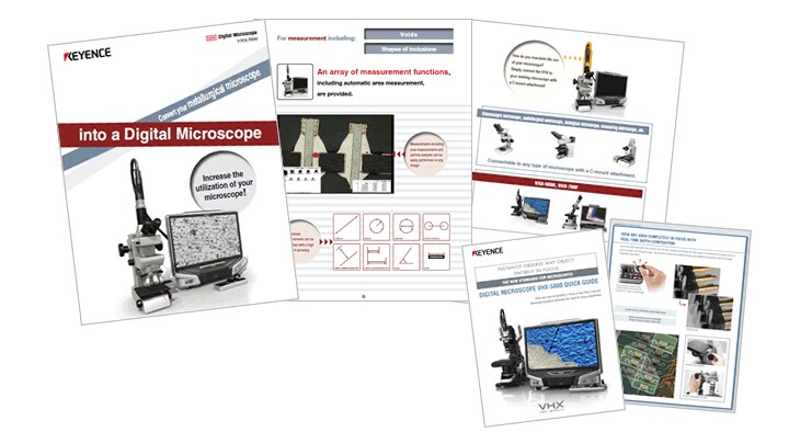 VHX-5000 Series Replace metallurgical microscopes now being used with digital microscopes! (English)