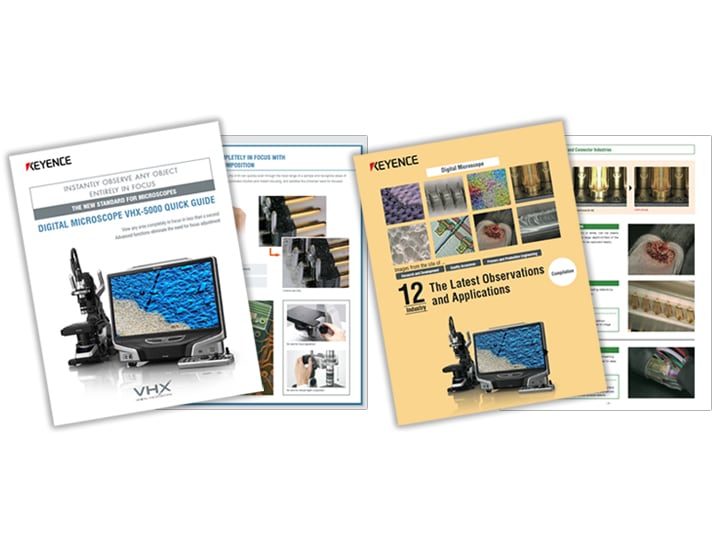 VHX-5000 Series Digital Microscope Quick Guide (English)