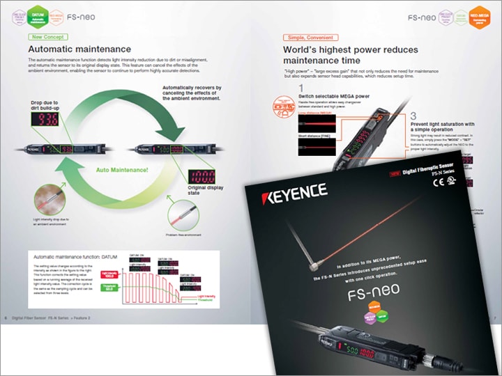 FS-N Series Digital Fibre Optic Sensors Catalogue (English)