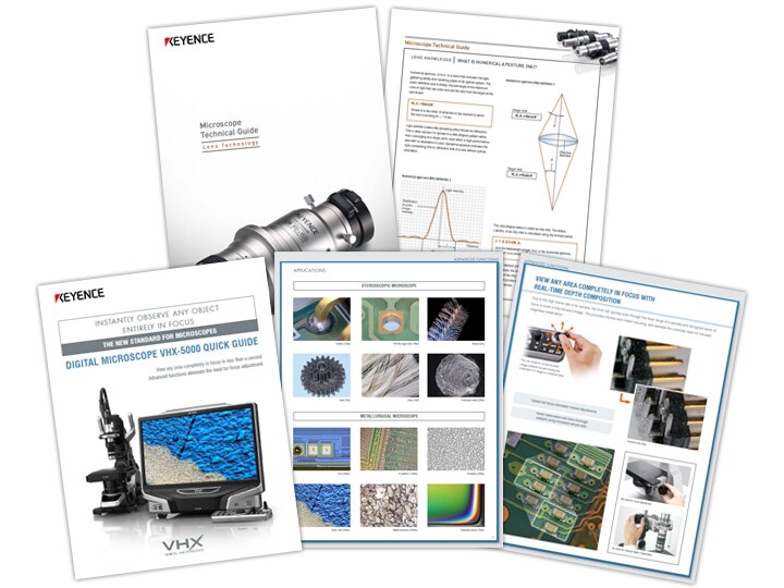 VHX-5000 Series Digital Microscope Quick Guide (English)