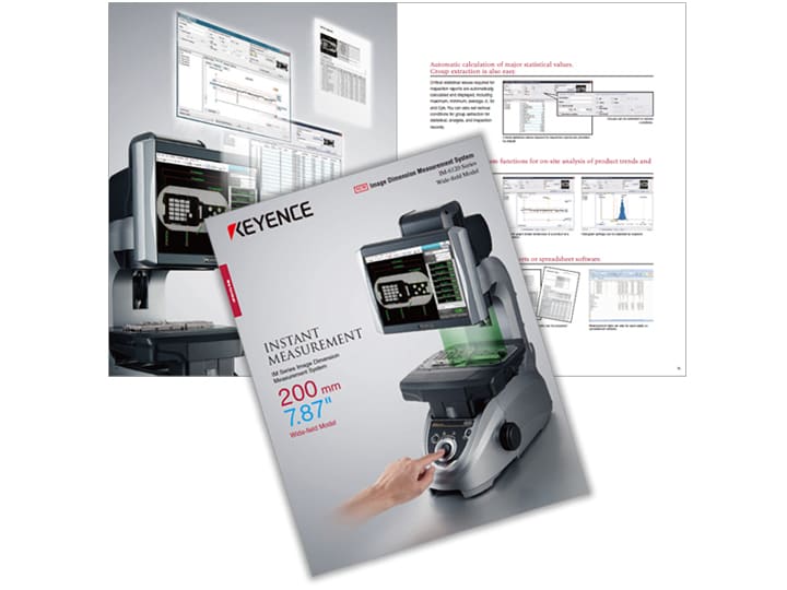 IM Series Image Dimension Measuring System Wide field of view type Catalog (English)