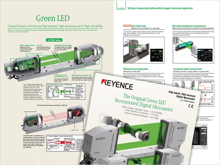 LS-7000 Series High-speed, High-accuracy Digital Micrometer Catalogue (English)