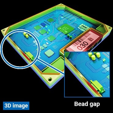 [3D image] Bead gap