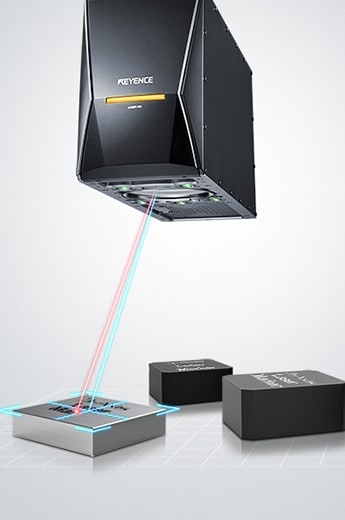 No deviation in focus or position 3-Axis Hybrid Laser Marker MD-X Series