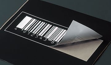 Etching of labels