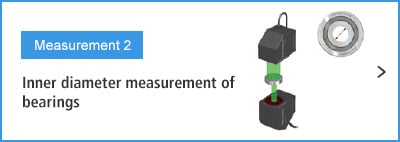 B-A- Measurement 2 Inner diameter measurement of bearings