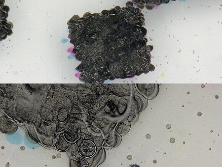 Observation of ink surface conditions