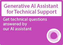 Get technical questions answered by our AI assistant