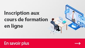 Inscription aux cours de formation en ligne| En savoir plus