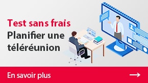 Test sans frais Planifier une téléréunion | En savoir plus