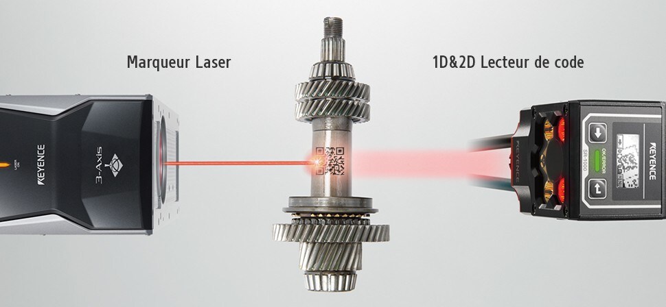Marqueur Laser / 1D&2D Lecteur de code
