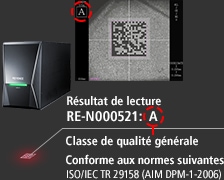 [Résultat de lecture RE-N000521:A] A:Classe de qualité générale - Conforme aux normes suivantes ISO/IEC TR 29158 (AIM DPM-1-2006)