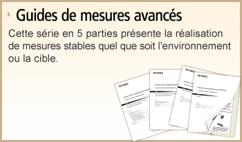 Guides de mesures avancés