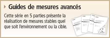 Guides de mesures avancés