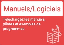 [Manuels/logiciels] Téléchargez les manuels, pilotes et exemples de programmes