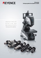 Série VH lens Objectifs (pour microscopes numériques) Catalogue