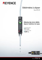 Série FD-X Débitmètre à clipser Catalogue