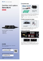 Série MU-N Contrôleur multi-capteurs Catalogue