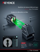 Série TM-X5000 Système de mesure télécentrique Catalogue