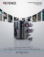 Série XG-7000 Système de traitement d’image souple et ultra-rapide Catalogue