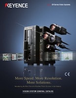 Série CV Système de vision industrielle haute vitesse et haute capacité Catalogue Général