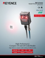 Série SR-750 Lecteur de codes 2D compact Catalogue