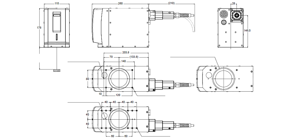 MDF3200-5200 Dimension