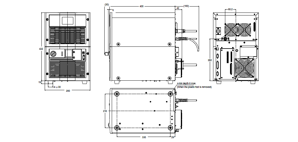 MDF3200-5200 Dimension