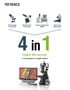 4 microscopes in a single system! 4 in1 Digital Microscope