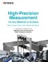 CL-3000 Series Confocal Displacement Sensor: Application Examples for Automotive & Metal parts industries