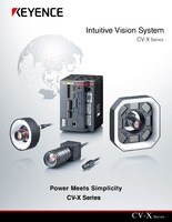 Série CV-X Système de vision industrielle haute vitesse et haute capacité Catalogue