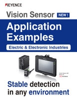 Capteur de vision Exemples d'applications [Électrique et Électronique]