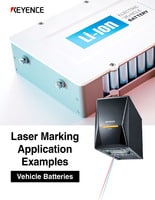 Introduction example of laser markers On-board batteries