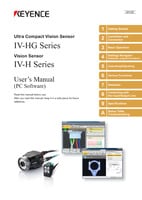 IV-HG/IV-H Series User's Manual [PC Software]