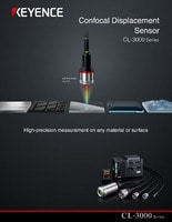 CL-3000 Series Confocal Displacement Sensor Catalogue