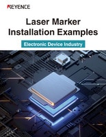 Laser Marker Installation Examples [Electronic Device Industry]
