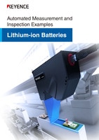 Automated Measurement and Inspection Examples [Lithium-ion Batteries]