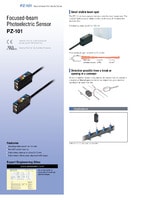 PZ-101 Series Built-in amplifier photoelectric sensors Catalogue