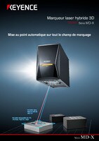 Série MD-X Marqueur laser hybride 3D Catalogue