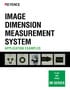 IM SERIES IMAGE DIMENSION MEASUREMENT SYSTEM: APPLICATION EXAMPLES