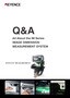 Q&A All About the IM Series IMAGE DIMENSION MEASUREMENT SYSTEM [Compilation]