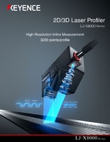 LJ-X8000 Series 2D/3D Laser Profiler Catalogue
