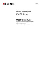 CV-X Series User's Manual [Robot Vision]