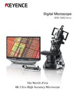 Série VHX-7000 Microscope numérique Catalogue